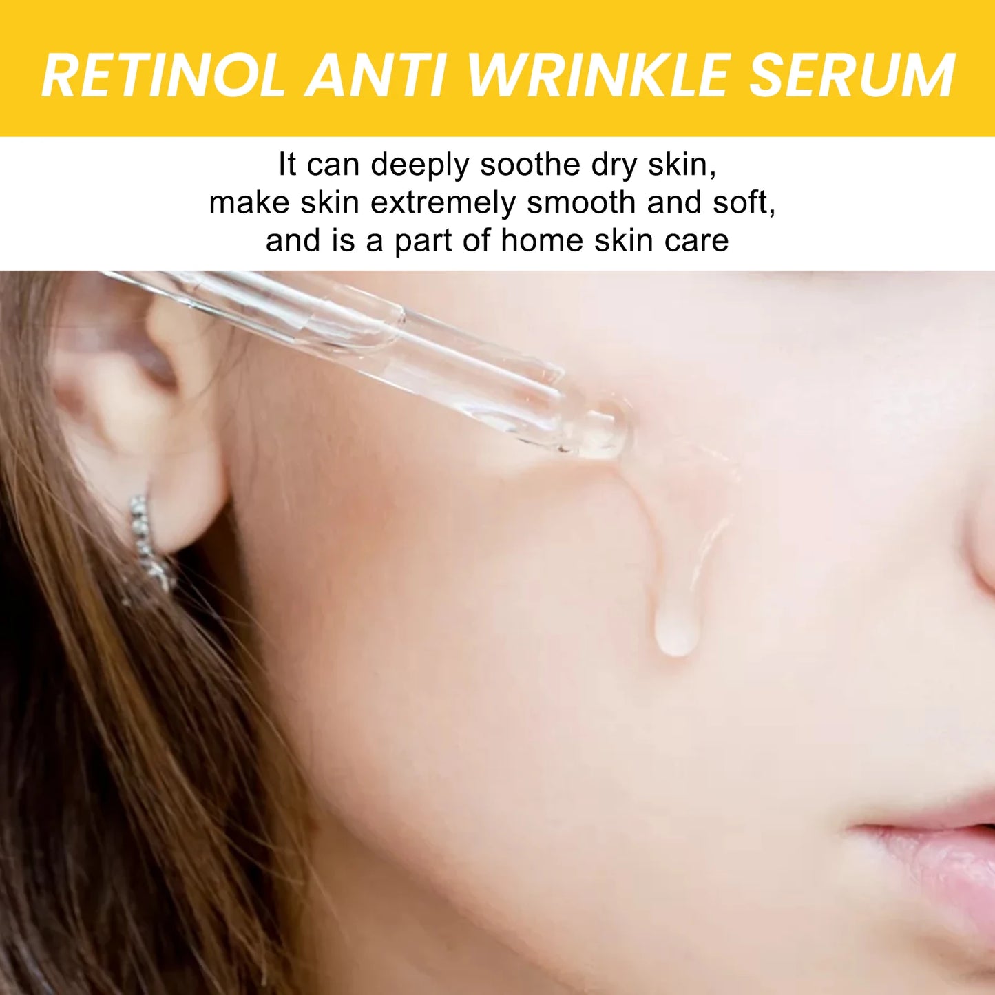 Sérum Anti-rides au rétinol, Anti-âge, Lifting du visage, raffermissant, estompe les ridules, soin hydratant pour la peau, acide hyaluronique