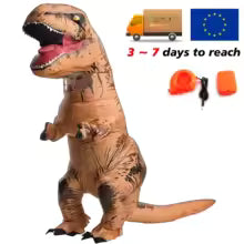 Costume gonflable de T-Rex (Tyrannosaurus) pour enfants, adolescents et adultes